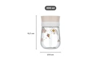 Detský pohár na pitie Mepal 360° Mio Little Dutch - Netekúci učiaci pohárik - 300 ml - Fairy Garden 4