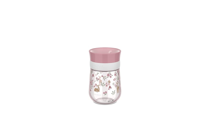 Detský pohár na pitie Mepal 360° Mio Little Dutch - Netekúci učiaci pohárik - 300 ml - Fairy Garden
