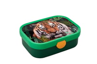Detský box na desiatu Mepal Campus Bento – box s priehradkami, vidličkou a zatváraním na klip, bez obsahu BPA, vhodný do umývačky riadu, 750 ml, Wild Tig 1