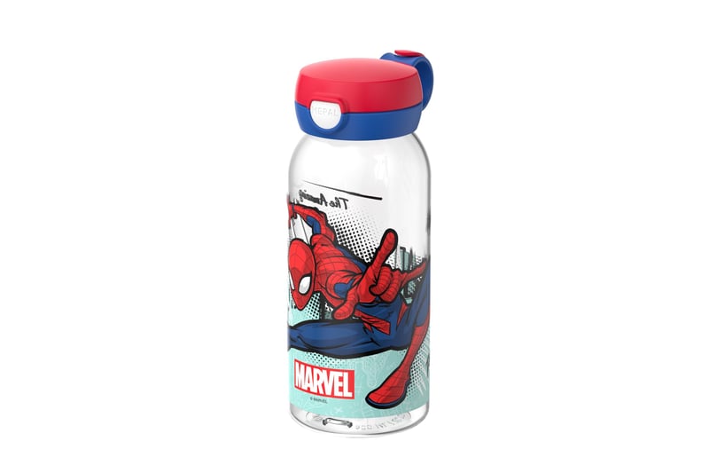 Mepal Campus dječja boca s poklopcem na otvaranje, za gazirana pića, nepropusna, periva u perilici posuđa, 600 ml, Spiderman
