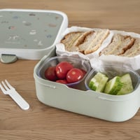 Desiatový box Mepal Campus, 1,3 l, farba Cool Blue – nádoba na potraviny pre školákov aj dospelých 5