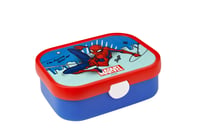 Mepal Campus kutija za užinu za djecu 750 ml - Spiderman - bez BPA, periva u perilici posuđa, bento kutija s pretincima, vilicom i kopčom za zatvaranje 1