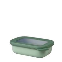 Recipient alimentar dreptunghiular Mepal Cirqula Multi Bowl - 500 ml - Nordic Sage - ermetic, compatibil cu cuptorul cu microunde 1