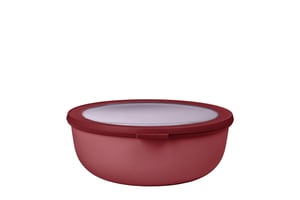 Mepal Cirqula okrugla višenamjenska posuda Vivid Mauve - 2250 ml, hermetički zatvorena, prikladna za mikrovalnu pećnicu, periva u perilici posuđa, otporna na lomljenje