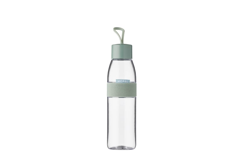 Mepal Ellipse boca za vodu Nordic Sage - 500 ml, pogodna i za gazirana pića, nepropusna, bez BPA, periva u perilici posuđa