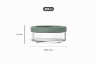 Recipient pentru Musli Mepal Ellipse cu Compartiment - 200 ml - Culoare Nordic Sage - Recipient pentru Mic Dejun 3