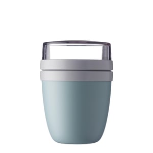 Mepal Ellipse müzlis pohár útközben - joghurt és müzli tartóval - 500 ml + 200 ml - Nordic Green - mikrózható és mosogatógép-álló