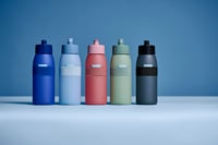 Bidon sport Mepal Ellipse 500 ml - Vivid Mauve - Piesă bucală retractabilă moale - Lavabil în mașina de spălat vase - Bidon pentru apă pentru sport și activități recreative 6