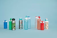 Detská termoska Mepal Flip-Up Campus, 350 ml, tyrkysová, nehrdzavejúca oceľ, bez BPA, 9 hodín teplá a 12 hodín studená 7