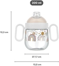 Mepal Mio Little Dutch Anti-csöpögő ivópohár 200ml erdei mintás 4
