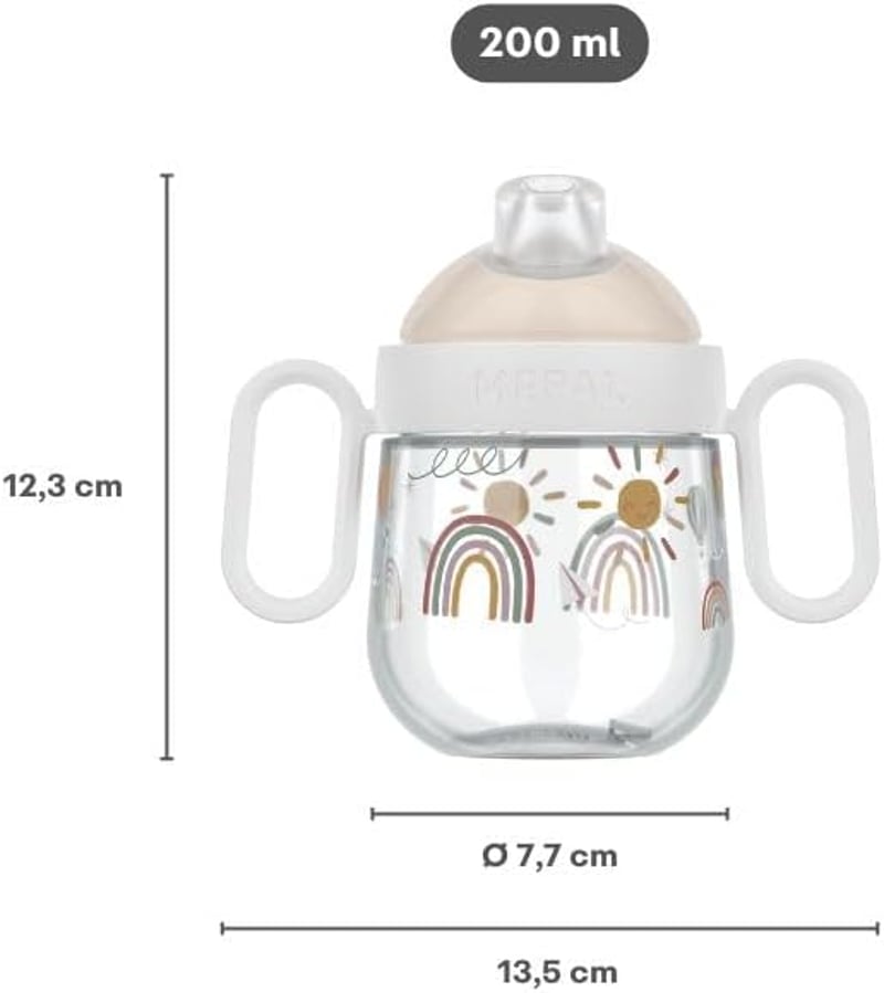 Mepal Mio Little Dutch Anti-csöpögő ivópohár 200ml erdei mintás