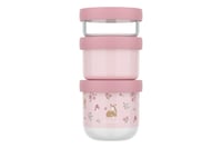 Mepal Mio Little Dutch Fairy Garden sada stohovateľných dóz na desiatu 3 ks — sada 2 ks, 100 ml nádobka chýba (stav: pozri 2. obrázok) 4