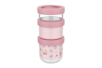 Mepal Mio Little Dutch Fairy Garden sada stohovateľných dóz na desiatu 3 ks — sada 2 ks, 100 ml nádobka chýba (stav: pozri 2. obrázok) 2