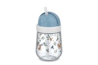 Mepal Mio Little Dutch čaša sa slamkom 300 ml - Forest Friends - od 9 mjeseci - BPA-free, nepropusna čaša za malu djecu 1
