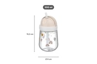 Mepal Mio Little Dutch čaša sa slamkom 300 ml - Forest Friends - od 9 mjeseci - BPA-free, nepropusna čaša za malu djecu 4