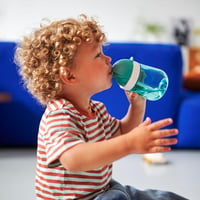Mepal Mio Little Dutch čaša sa slamkom 300 ml - Forest Friends - od 9 mjeseci - BPA-free, nepropusna čaša za malu djecu 5