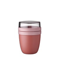 Pohár na müsli s jogurtom Mepal Ellipse - 300 ml + 120 ml - Vivid Mauve - Vhodný do mrazničky, mikrovlnnej rúry a umývačky riadu 1