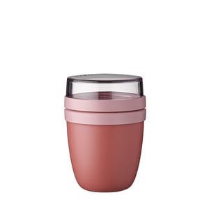 Mepal Müsli šalica za van - 300 ml + 120 ml - Vivid Mauve - Prikladno za zamrzivač, mikrovalnu pećnicu i perilicu posuđa