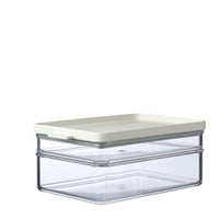 Dvojposchodová dóza na potraviny Mepal Omnia Duo na údeniny a syry, 500 ml a 1200 ml, Nordic White 1