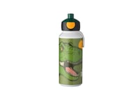 Sticlă de apă pentru copii Mepal Pop-up Campus 400 ml - model Dino, fără BPA, etanșă, lavabilă în mașina de spălat vase, sticlă pentru școală 1