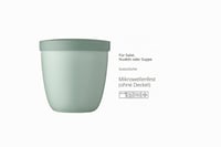 Mepal Snackpot Ellipse ételtároló doboz – 500 ml, Nordic Black – fagyasztóban, mikrohullámú sütőben és mosogatógépben is használható 2