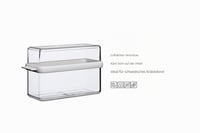 Recipient pentru biscuiți și pâine crocantă (knäckebrod) Mepal Stora, ermetic, 1600 ml, alb/transparent, 9 x 12,8 cm 3