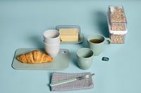 Recipient pentru biscuiți și pâine crocantă (knäckebrod) Mepal Stora, ermetic, 1600 ml, alb/transparent, 9 x 12,8 cm 4