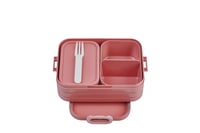 Mepal Take A Break Midi Bento obedár 900 ml – Dóza na jedlo s priehradkami na sendviče a desiatu – Vivid Mauve 1