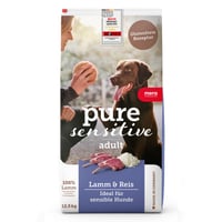MERA Pure Sensitive Bárány és Rizs száraz kutyatáp érzékeny emésztésű kutyáknak – gluténmentes, 12,5 kg 1