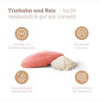 MERA Pure Sensitive suché krmivo pre psov s morkou a ryžou – pre citlivých psov, bez pšenice a cukru, pre dospelých psov, 12,5 kg 2