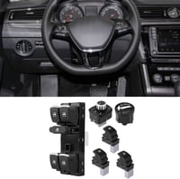 Merautop SJ 6 részes ablakmotor kapcsoló szett VW Golf Passat B6 B7 2004-2013 2