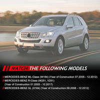 Merautop SJ Csomagtartó Zár Csere Mercedes GL ML R Class X164 W164 W251 2