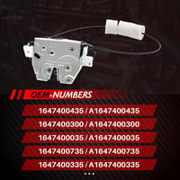 Merautop SJ Csomagtartó Zár Csere Mercedes GL ML R Class X164 W164 W251 3