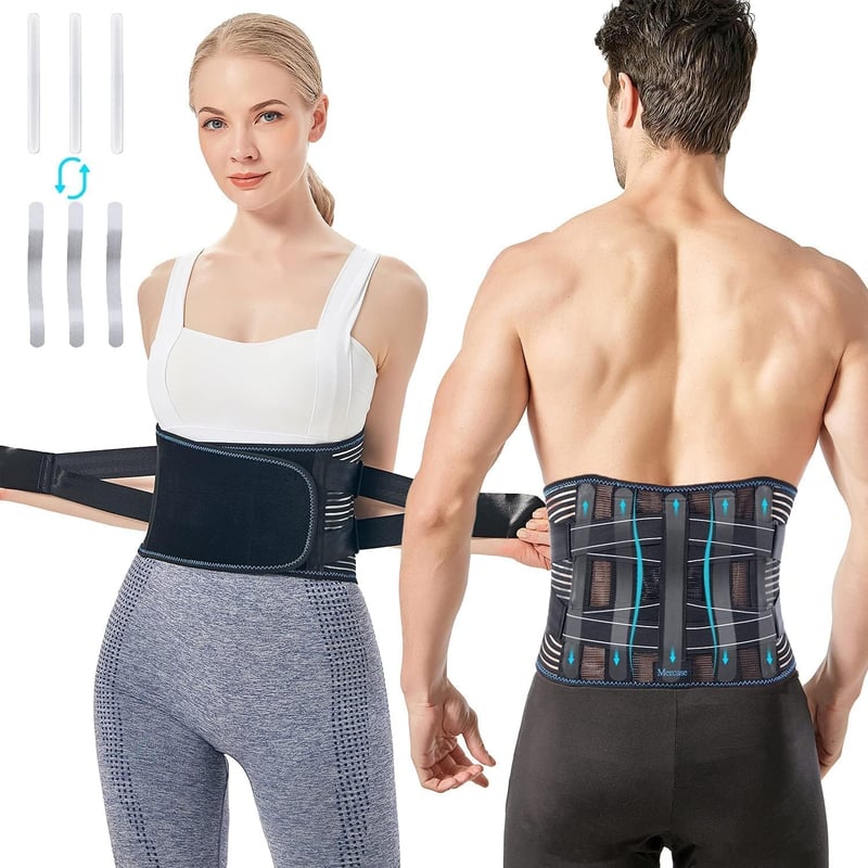 Mercase Lumbális Támogatóöv M-es Méret Hátfájás Sciatica Segédlethez