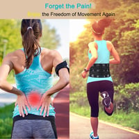 Mercase Lumbális Támogatóöv M-es Méret Hátfájás Sciatica Segédlethez 5
