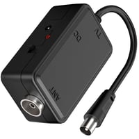 Zosilňovač TV signálu Mercury, napájanie cez USB, filter 4G/5G, zosilnenie 20 dB, digitálny zosilňovač HD antény pre lepší príjem, kompaktný, Plug and Play 7