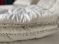 Merino Wool Luxus Alpaka Gyapjú Paplan 140x200 cm Egyszemélyes Minden Évszakra 6