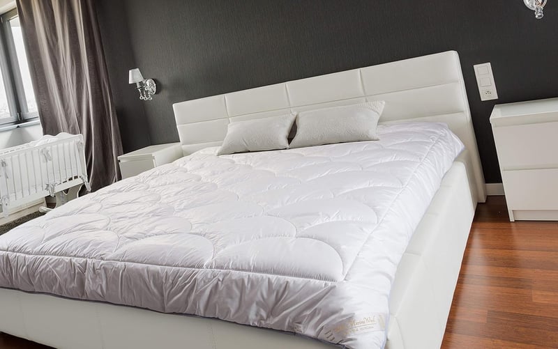 Merino Wool Luxus Alpaka Gyapjú Paplan 140x200 cm Egyszemélyes Minden Évszakra