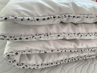 Merino Wool Luxus Alpaka Gyapjú Paplan 140x200 cm Egyszemélyes Minden Évszakra 5