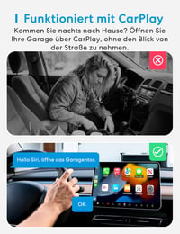 meross Smart WiFi Garázskapu Nyitó, Alexa és Google Asszisztens Kompatibilis - HomeKit, Single 6