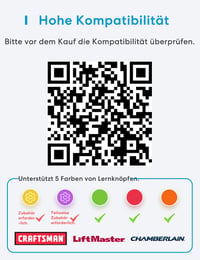meross Smart WiFi Garázskapu Nyitó, Alexa és Google Asszisztens Kompatibilis - HomeKit, Single 2