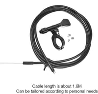 MEROURII Hidraulikus Teleszkópos Nyeregcső MTB Kerékpárokhoz - 30.9/31.6 mm, Állítható Magasság, Alumínium, Vízálló, 395/345 mm 5