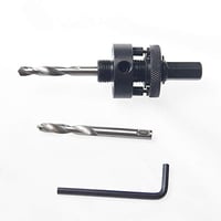 Merry Tools HEX Plus Bi-Metal Lyukfúró Készlet 32-152mm - HSS Fúrószár Adapterrel - Fém Vágó Körkivágó Fúrófej Szett 1