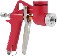 Merry Tools Hopper Feed Texturált Festékszóró Pisztoly 5L Tartállyal - 4/6/8mm Fúvókákkal Kül- és Beltéri Festéshez 5