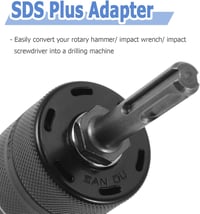 Mesee SDS Plus Tokmány Adapter 13mm - Kulcs Nélküli Fúrótokmány 1/2-20UNF Menettel - Professzionális Gyorscserélő Fúrógép Kiegészítő 6