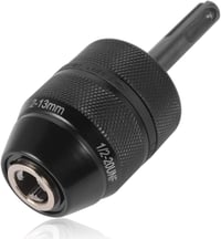 Mesee SDS Plus Tokmány Adapter 13mm - Kulcs Nélküli Fúrótokmány 1/2-20UNF Menettel - Professzionális Gyorscserélő Fúrógép Kiegészítő 1