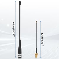 Meshnology 2ks 868MHz LoRa anténa 10 dBi Meshtastic flexibilná anténa s dlhým dosahom 40 cm všesmerová s konektorom SMA 7
