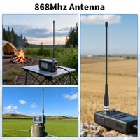 Meshnology 2ks 868MHz LoRa anténa 10 dBi Meshtastic flexibilná anténa s dlhým dosahom 40 cm všesmerová s konektorom SMA 3