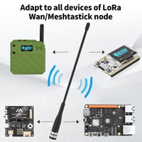 Meshnology 2ks 868MHz LoRa anténa 10 dBi Meshtastic flexibilná anténa s dlhým dosahom 40 cm všesmerová s konektorom SMA 4
