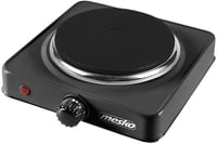 Mesko MS 6508 Egyszemélyes Elektromos Főzőlap Fekete 1
